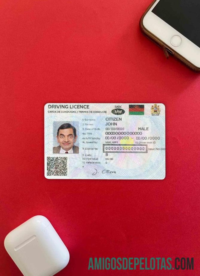 Malawi DL fotovisual frontal exemplo real